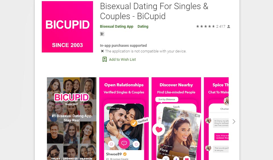 Bi Cupid Dating Site