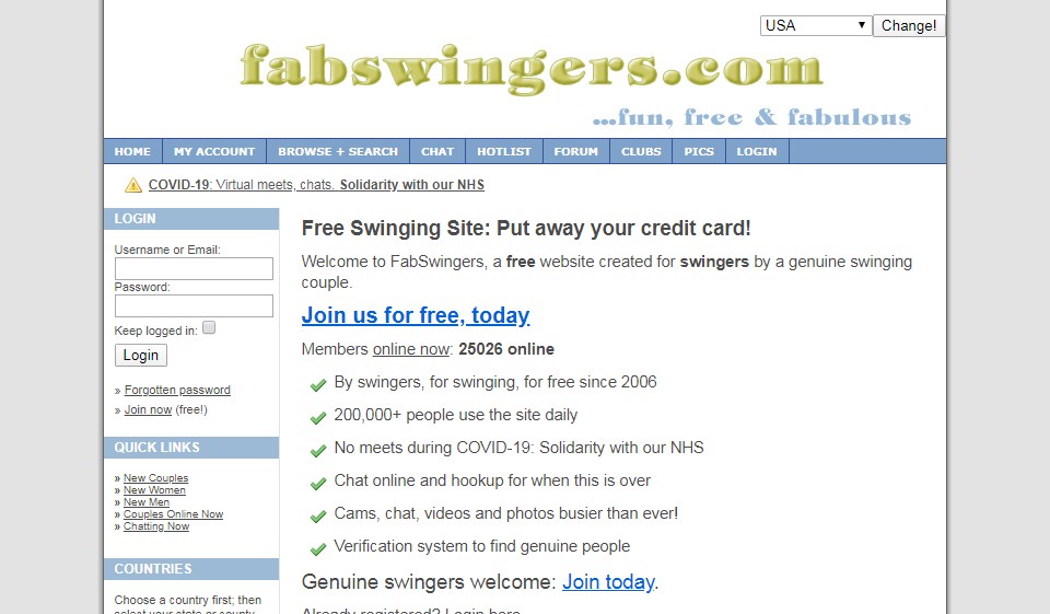 Fabswingers Review 2022 – Perfect or Scam?