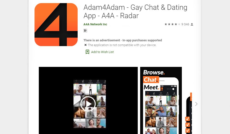 adam4adam mobile site